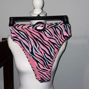 XS cheetah print bikini bottoms